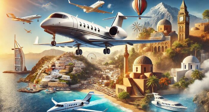 High-Flying Luxury: Private Jet Journeys for July Travel